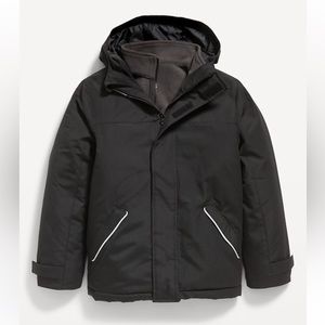 Old Navy Kids Gender Neutral Water Resistant 3 in 1 Snow Jacket